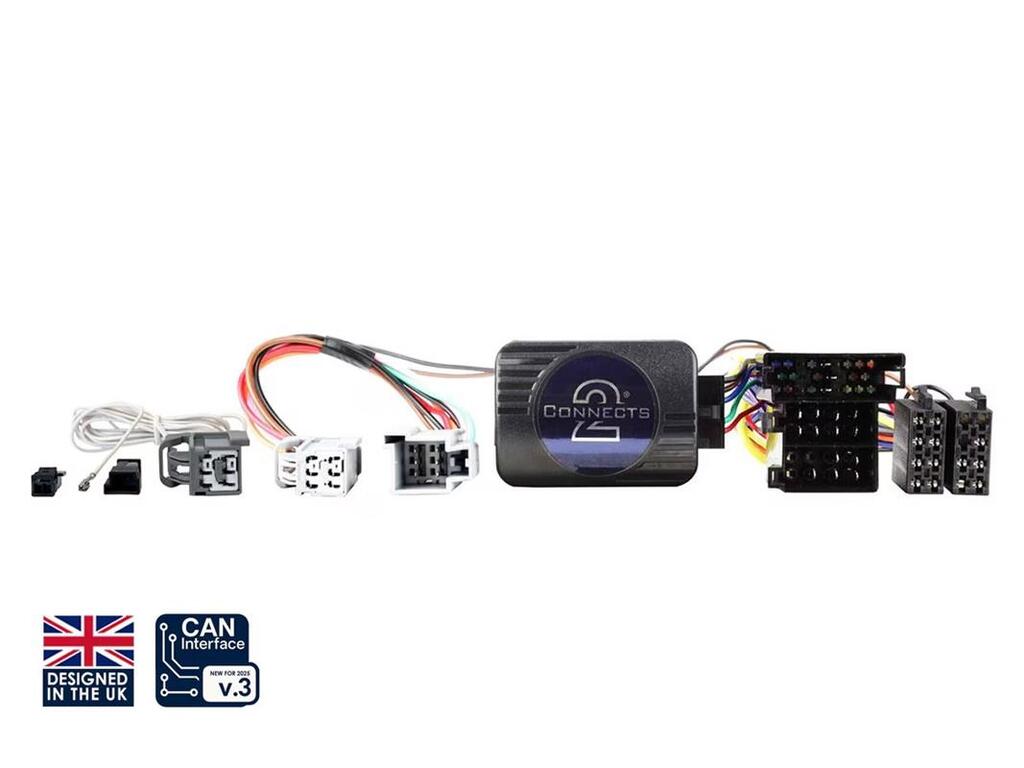 Connects2 Rattfjernkontroll interface – Ducato (2025 –>) uten radio