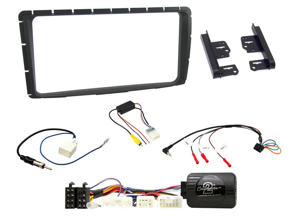 Connects2 kKomplett monteringskit 2-DIN – Hilux (2012-2015)
