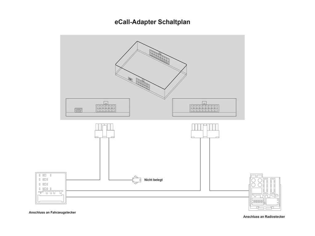 E-Call adapter – MAN/Seat/Skoda/VW