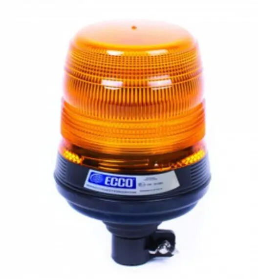 ECCO LED varsellys m/fleksibel fot – pigg feste 12/24V