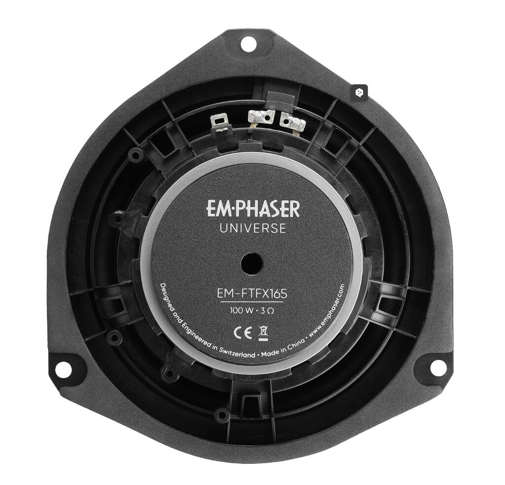 Emphaser EM-FTFX165- 6,5″ komponentsett – Fiat og Iveco, Plug and Play