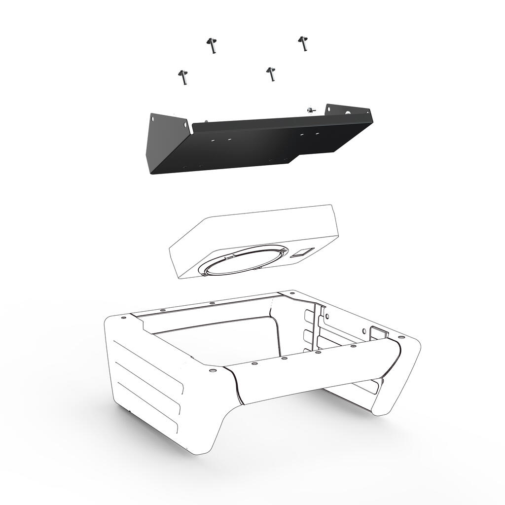 Eton VW T SUB KIT – VW monteringssett USB6 T6
