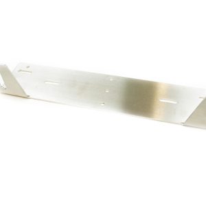 Feste for ekstralys bar innfelt 74/100mm – Rustfri Krom