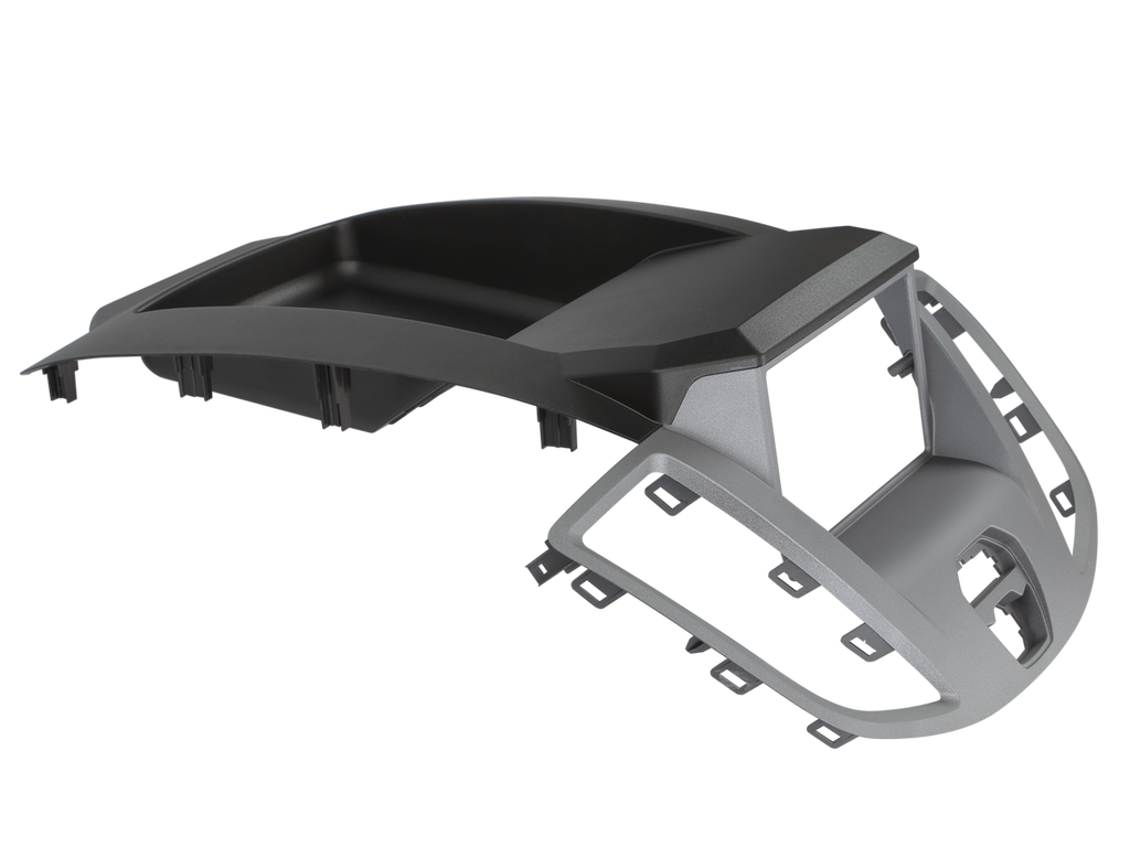 1-DIN/2-DIN monteringsramme – Grå – Ford Transit (2014-2019) u/ekst.display