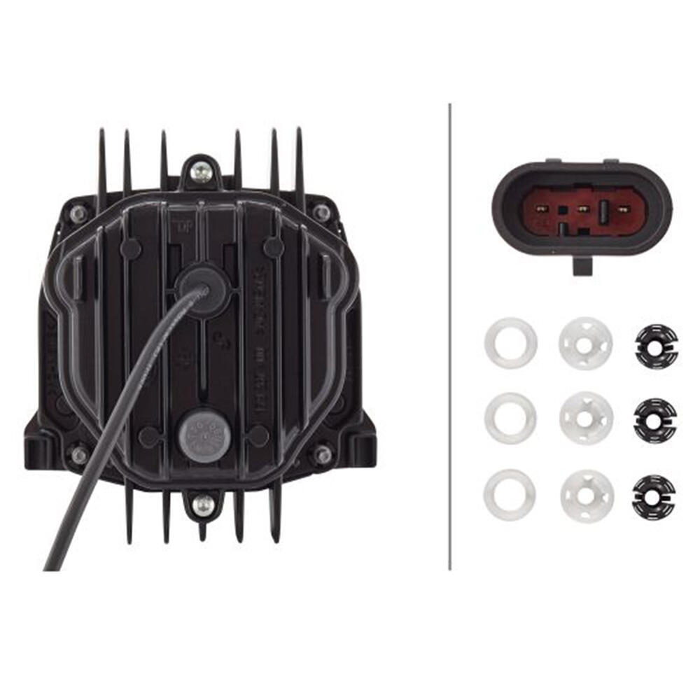 Hella Lyskaster 90mm Bi-LED – 90mm Performance Bi-LED, 12/24V