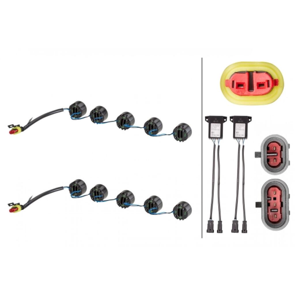 Hella kjørelys sett 2PT 010 458-701 – LED-posisjons- og kjørelysene