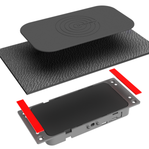 Inbay trådløs ladeplate KIT 10W – Universal kit for trådløs lading.
