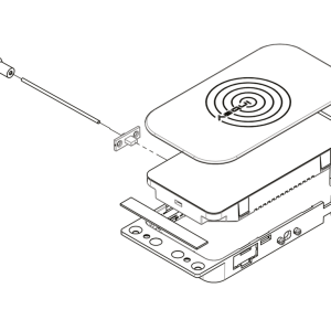 Inbay trådløs ladeplate KIT 10W – Universal kit for trådløs lading.