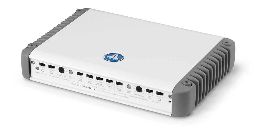 JL Audio MHD600/4-24V – forsterker – Marine HD serie 4x150W (24VOLT)