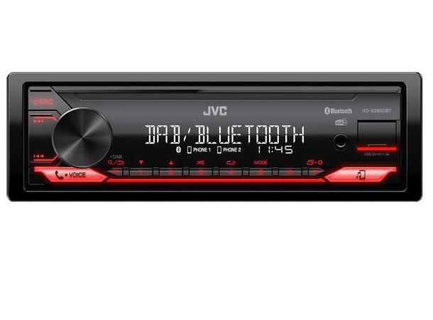 JVC KD-X282DBT hovedenhet m/DAB