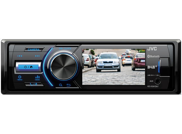 JVC KDX-561DBT1DIN multimedia hovedenhet