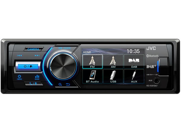 JVC KDX-561DBT1DIN multimedia hovedenhet