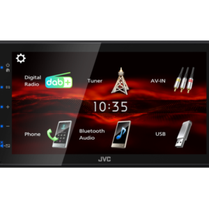 JVC KW-M180DBT – hovedenhet