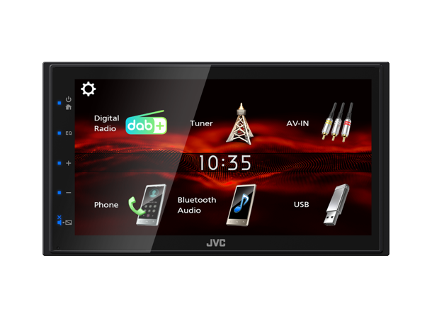 JVC KW-M180DBT – hovedenhet