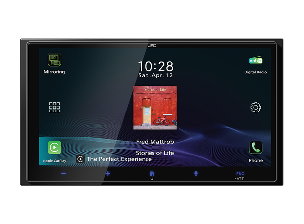 JVC KW-M795DBW – hovedenhet 2DIN
