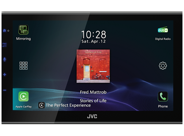 JVC KW-Z900DBW – hovedenhet 1-DIN