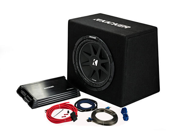 KICKER 44KKP412 bass pakke