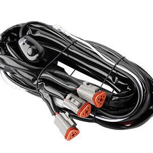 Kabelsett for ekstralys 3 x DT – For 3 lamper, 12 volt, 3-polet