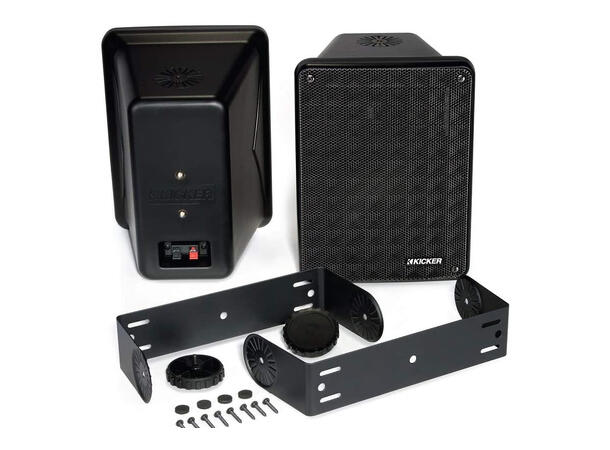 Kicker KB6B utehøyttalere SORT