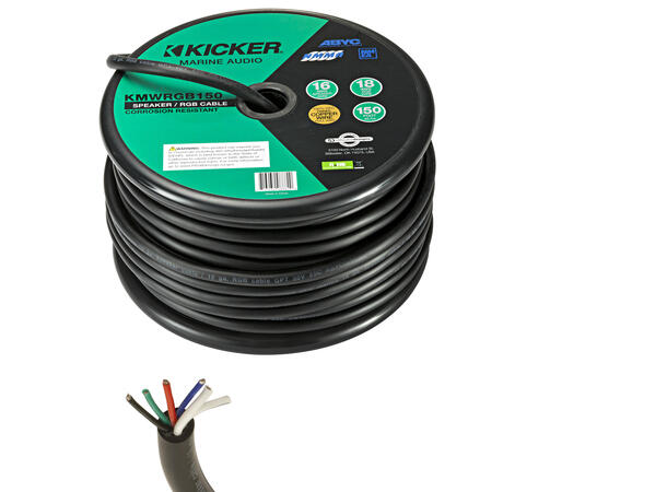 Kicker KMWRGB150 høyttalerkabel