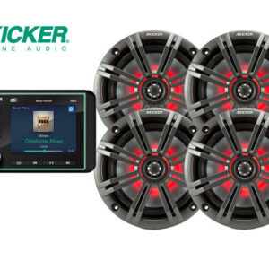 Kicker båtstereo DAB+ pakke