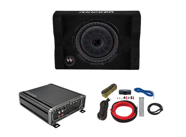 Kicker basspakke med CVTDF 12″ subwoofer