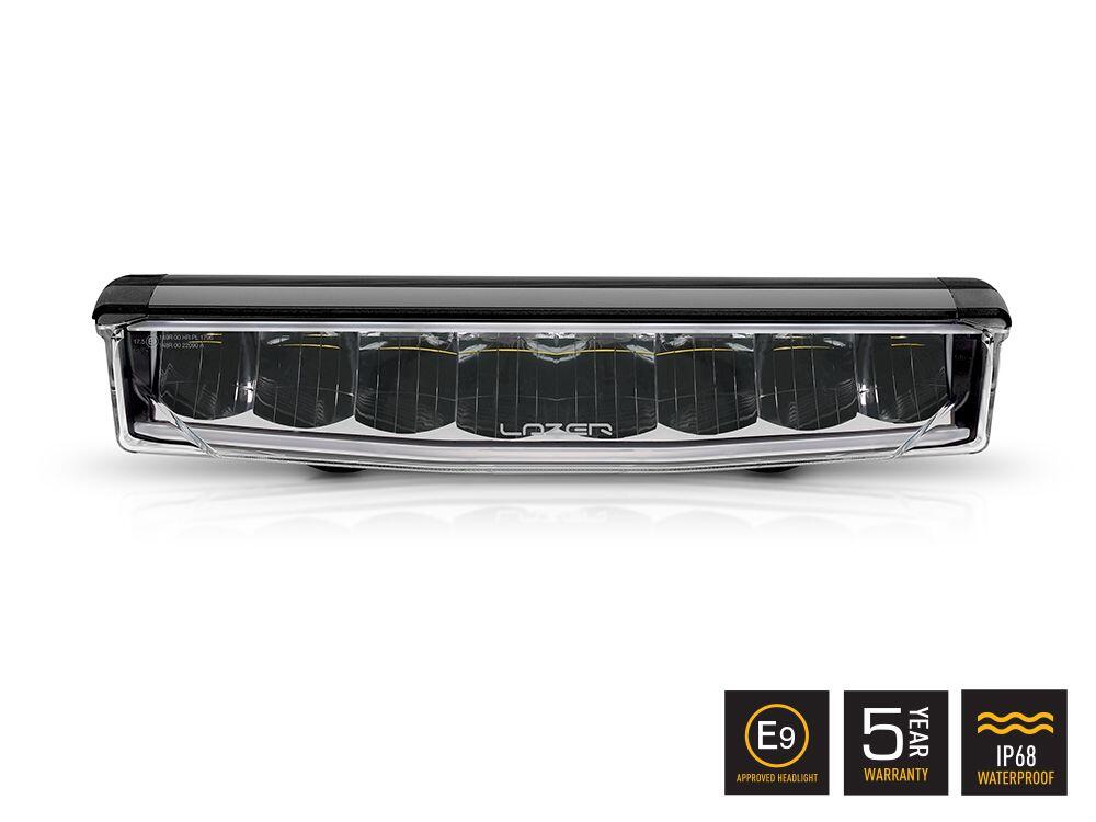 LAZER AIR-130 Elite LED fjernlys – m/posisjonslys (hvit/gult)