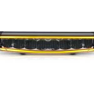 LAZER AIR-130 Elite LED fjernlys – m/posisjonslys (hvit/gult)