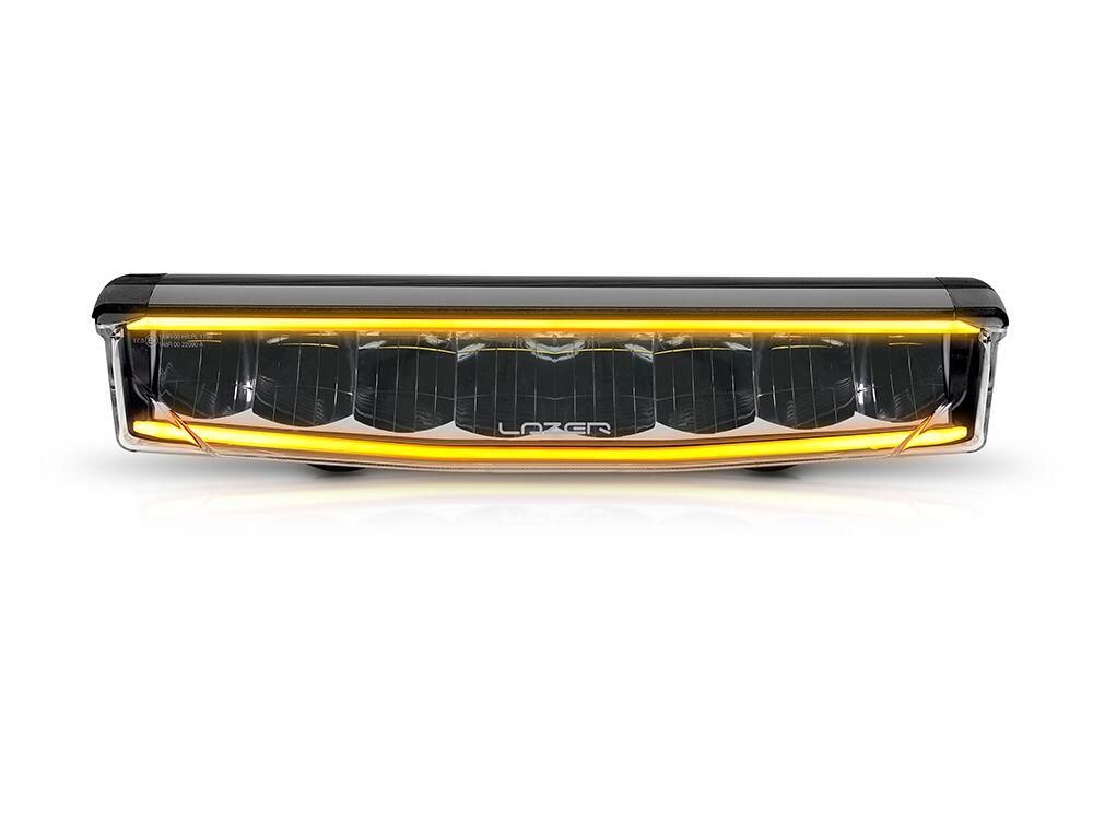 LAZER AIR-130 Elite LED fjernlys – m/posisjonslys (hvit/gult)