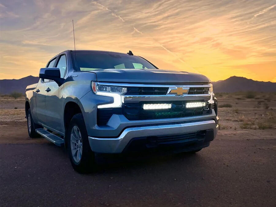LAZER Grillkit med 2xTriple-R 1000 Elite – Chevrolet Silverado 1500 LT 2022->