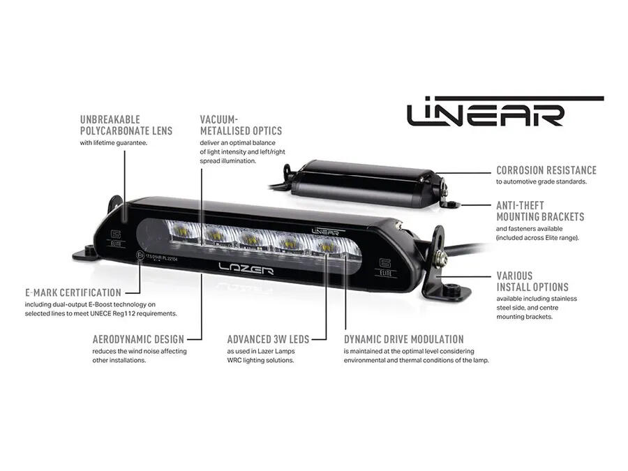 Lazer Grillkit med Linear18 Elite – Toyota Proace 2023->