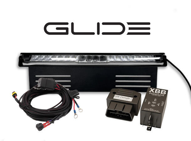 Lazer® Lyspakke med Glide 18 Elite – ELITE – XBB Canbus. Med sidemount.