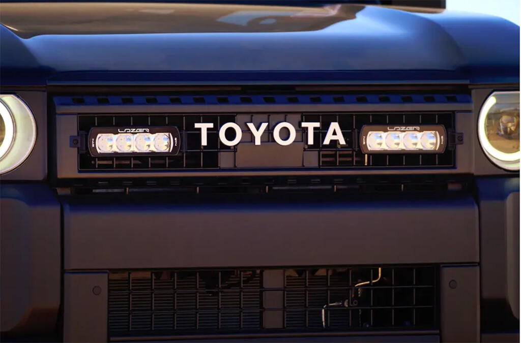Lazer Grillkit med 2 stk ST4EVO – Toyota Landcruiser 2024->