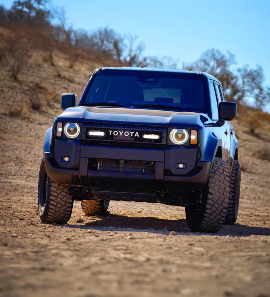 Lazer Grillkit med 2 stk ST4EVO – Toyota Landcruiser 2024->