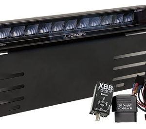 Lazer® Lyspakke med Linear 12 ELITE – XBB canbus. Skiltplate sidemount.