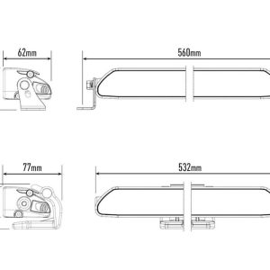Lyspakke med Lazer Linear 18 Elite – Til Changan Deepal S05