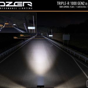 Lazer Triple-R 1000 G2 – Beacon – Gen2. Med varsellys. 9240 Lumen.