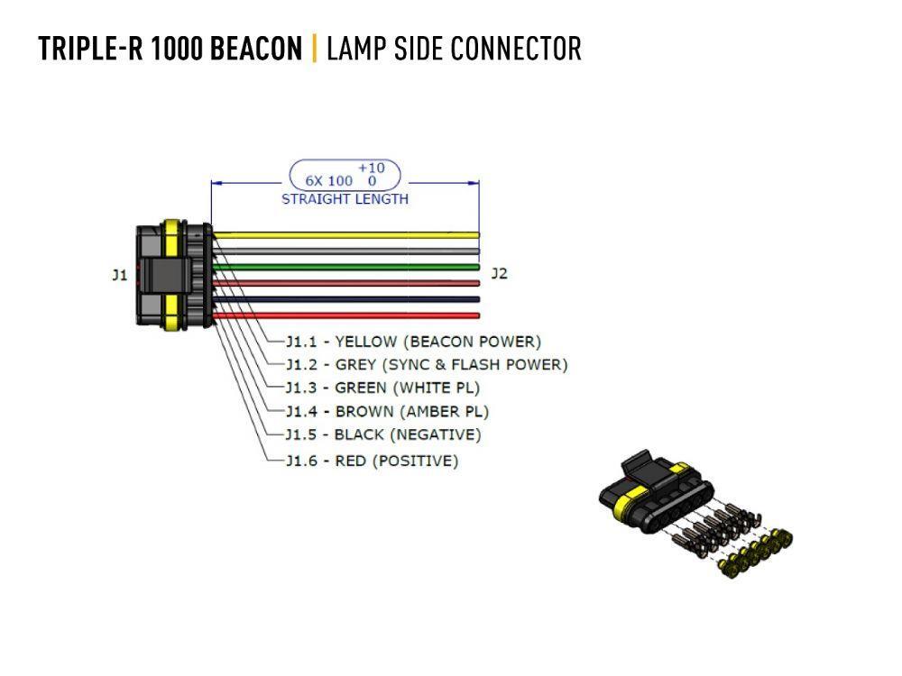 Lazer Triple-R 1000 G2 – Beacon – Gen2. Med varsellys. 9240 Lumen.
