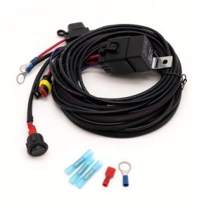 Lazer kabelsett til 1x lampe – 2-pin Superseal rele & bryter