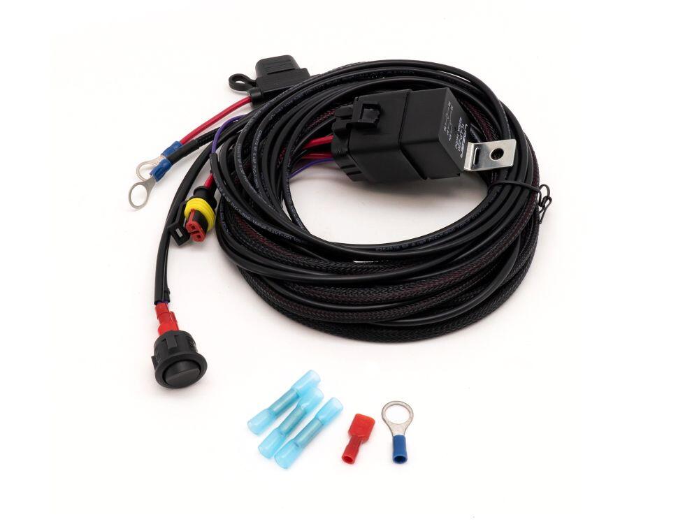 Lazer kabelsett til 1x lampe – 2-pin Superseal rele & bryter