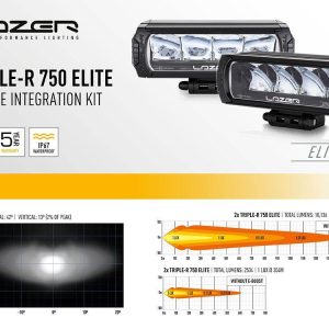 Lazer® Grillkit med Triple-R 750 ELITE – Til Renault Master 2020+