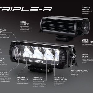 Lazer® Grillkit med Triple-R 750 – Til Toyota Hilux InvincibleX 2021-2024