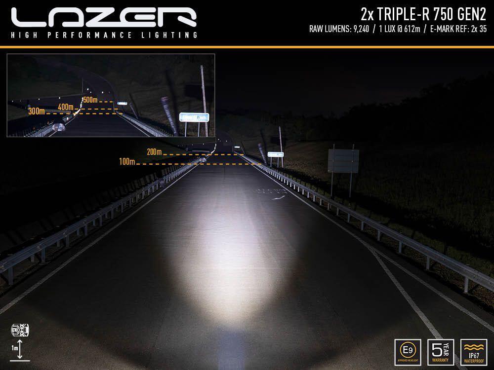 Lazer® Grillkit med Triple-R 750 – Til Toyota Hilux InvincibleX 2021-2024