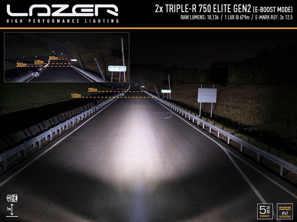 Lazer® Grillkit med Triple-R 750 – Til Toyota Hilux InvincibleX 2021-2024
