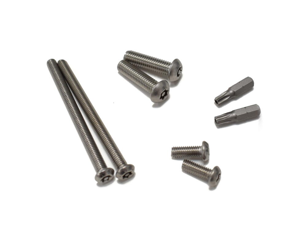 Lazer® Låseboltsett m/bitz Bolter og spesialbitz.