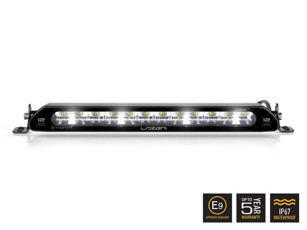 Lazer® Linear 12 ELITE position light – Lengde 382mm. 8100 Lumen. Med parklys