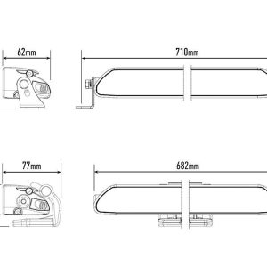 Lazer® Linear 24 ELITE – Lengde 682mm. 18000 Lumen