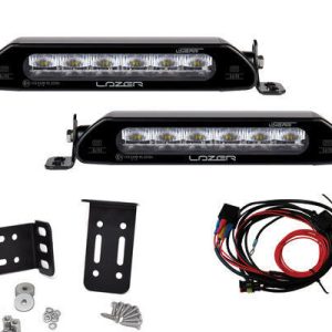 Lazer® Lyspakke med Linear 6 ELITE – Universal. Med skiltplate sentermont.