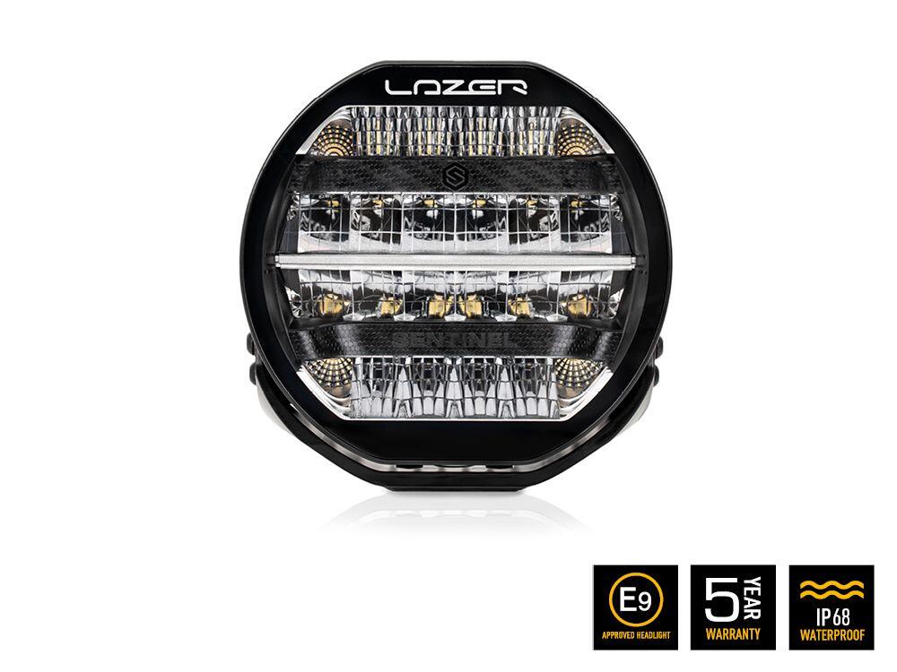 Lazer® Sentinel 9 HIGHLINE – Sort. 9 tommer. 9520 Lumen.