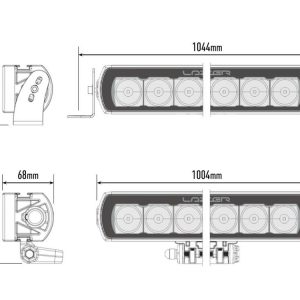 Lazer® T24 Evolution – Lengde 1004mm. 24816 Lumen